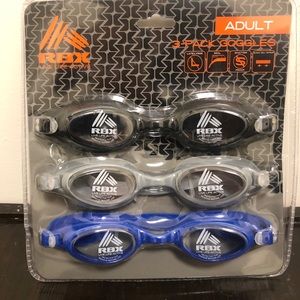 RBX swimming goggles set of 3